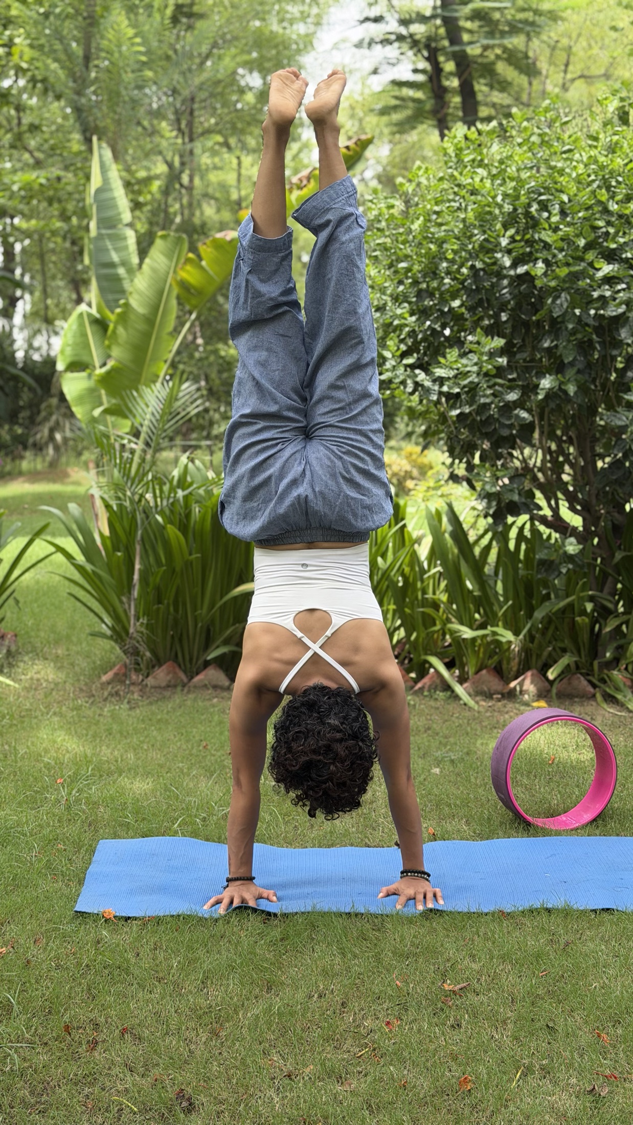 Asanas practice at MUM Yogshala