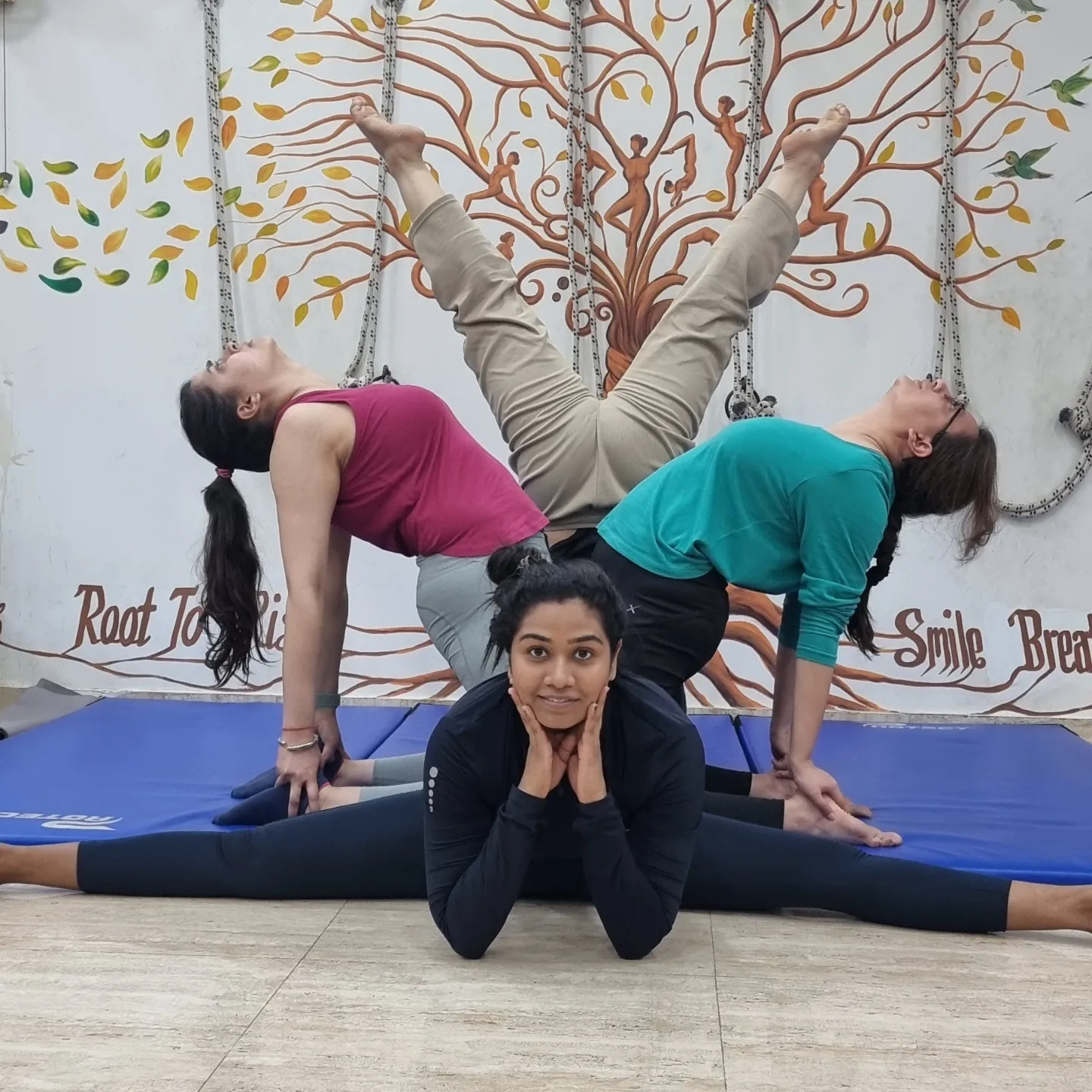 Group asanas