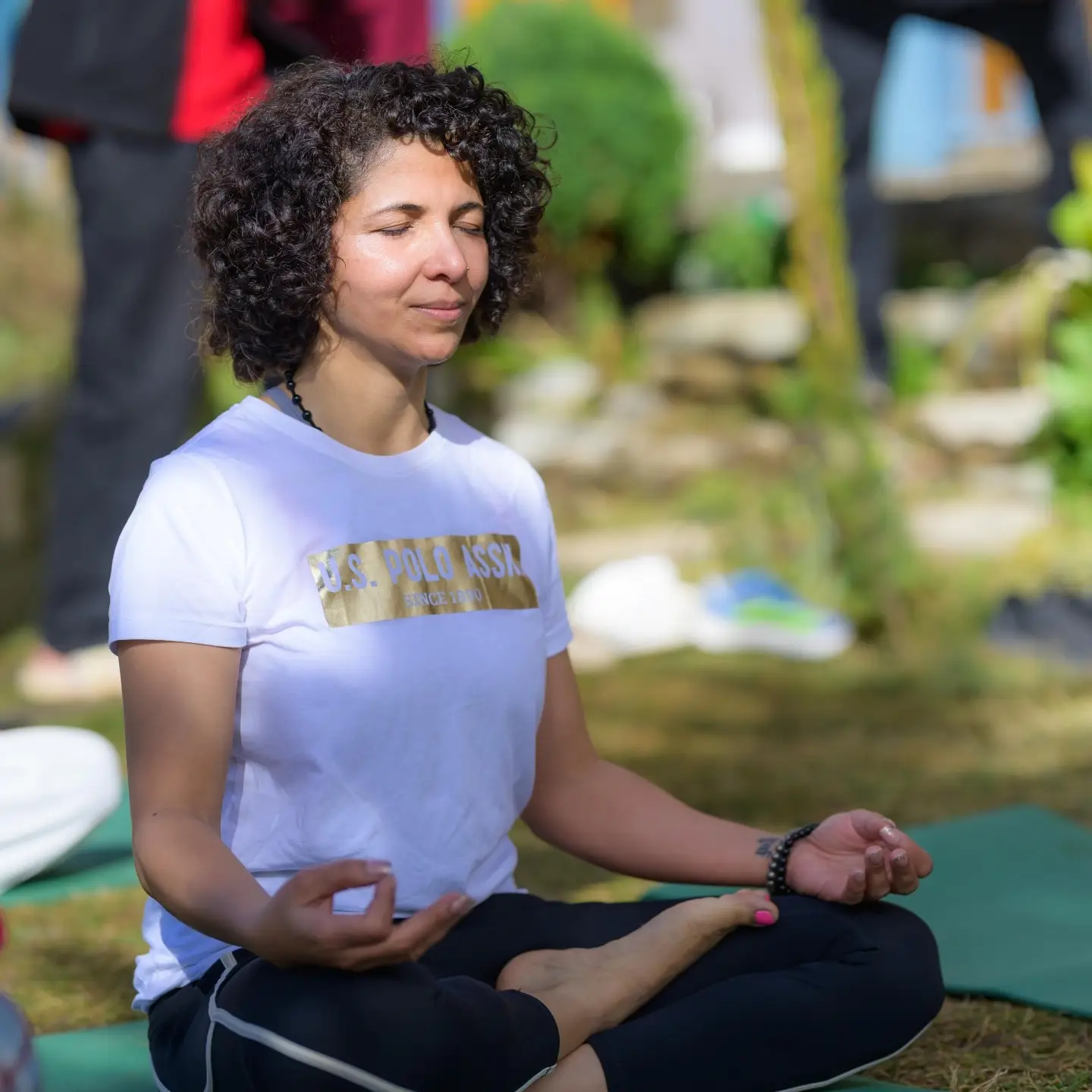 Outdoor meditation