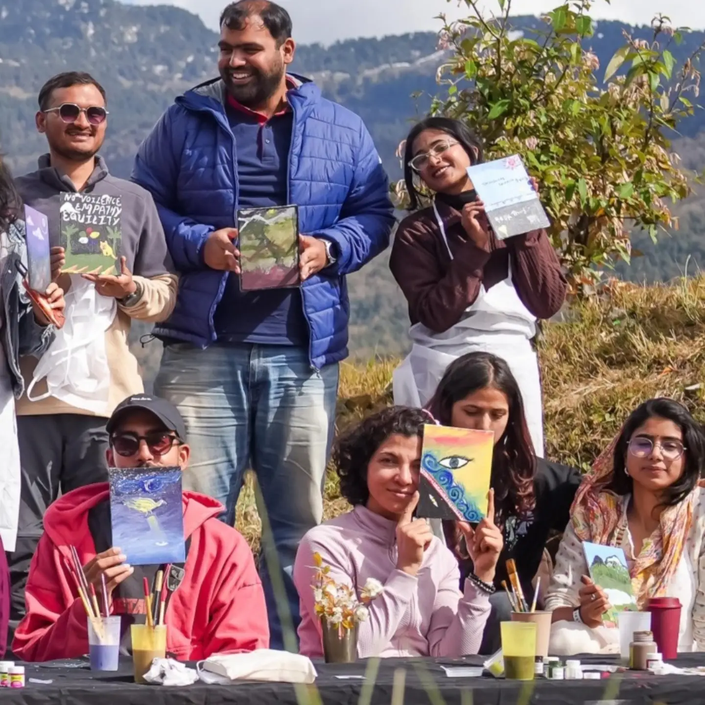 Retreat art circle