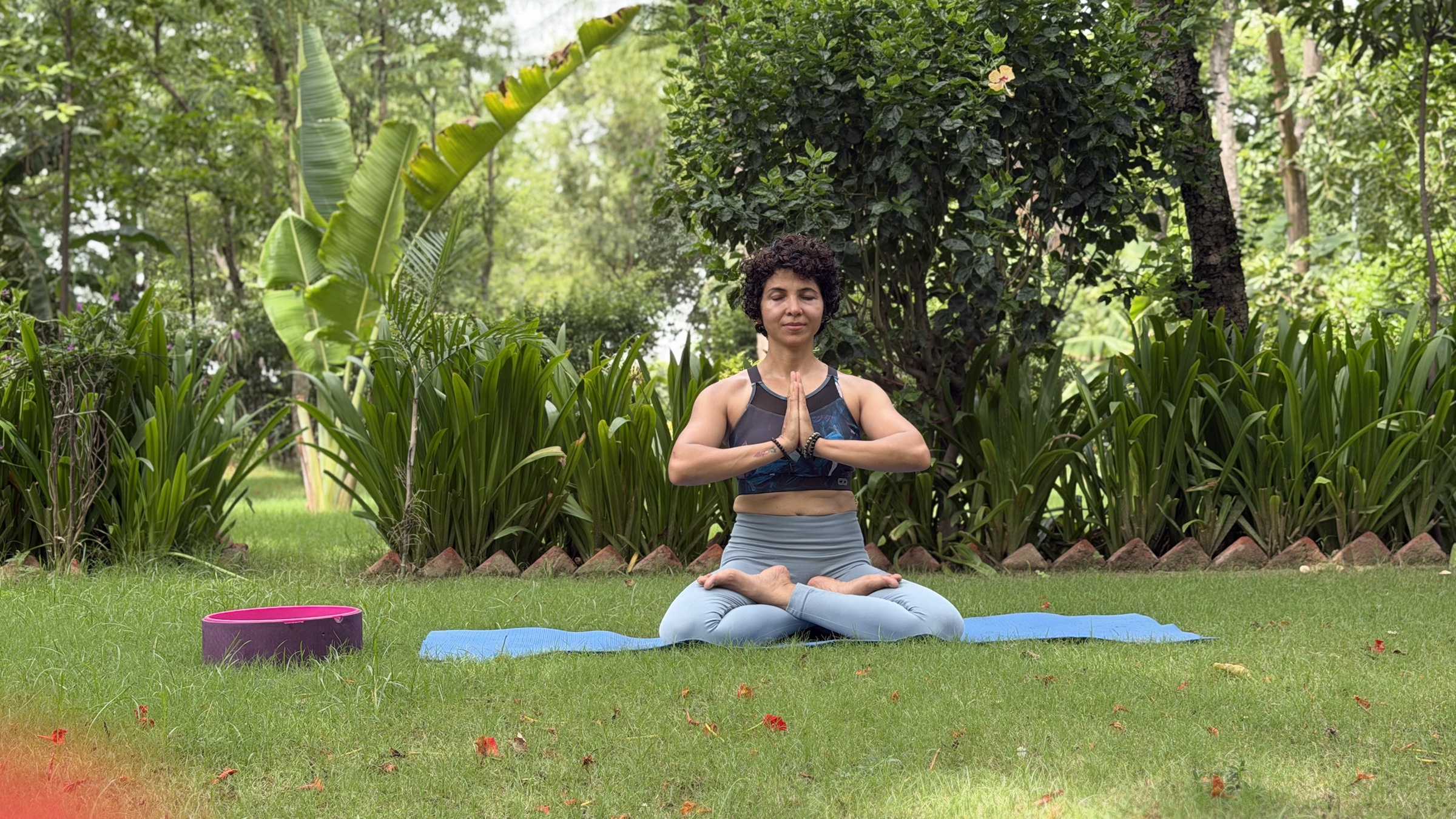 Om practice at MUM Yogshala
